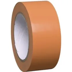 Bodenmarkierungsband aus Vinyl, einfarbig, Breite 50 mm, orange, VE 8 Rollen Moravia