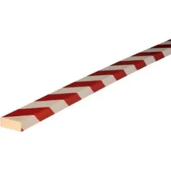 Knuffi® Flächenschutz, Typ D, 1-m-Stück, Magnet, rot / weiß SHG