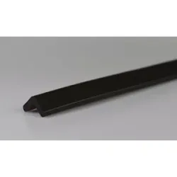 Eckschutzprofil Typ E, 1-m-Stück, schwarz
