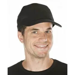 kaiserkraft Baseballkappen (50 Stück), VE 50 Stk, schwarz