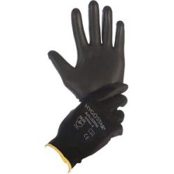 kaiserkraft Feinstrickhandschuhe BLACK ACE, VE 120 Paar, Größe 6 (XS)