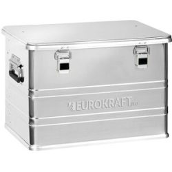 Aluminiumbehälter Industry, Inhalt 73 l, Außen-LxBxH 580 x 385 x 398 mm eurokraft pro