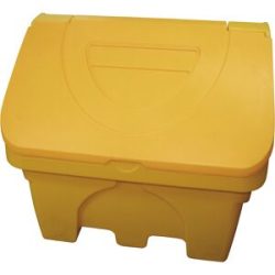 Streugutbehälter, Inhalt 200 l, gelb, ab 3 Stk eurokraft basic