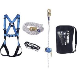 kaiserkraft PSA-Fallschutz-Set Oodobag II, Tragfähigkeit 150 kg, S