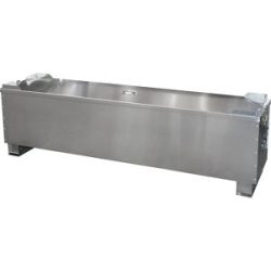 Leuchtstoffröhren-Lagerbehälter ALU, Volumen 390 l, LxBxH 2100 x 465 x 585 mm, ab 3 Stk eurokraft pro
