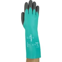 Arbeitshandschuh AlphaTec® 58-735, grün, 6 Paar, Größe 7 Ansell