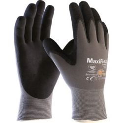 Nylon-Strickhandschuhe MaxiFlex® Ultimate?, schwarz / grau, VE 12 Paar, Größe 10, ab 10 VE ATG
