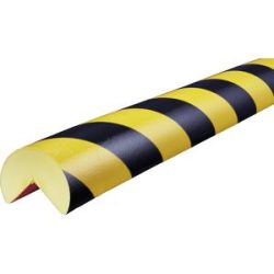 Knuffi® Eckenschutz, Typ A+ SOFT, 1-m-Stück, schwarz / gelb SHG