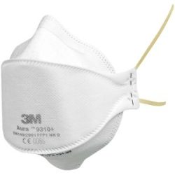 kaiserkraft Faltmaske 3M? Aura? 9300, FFP1, VE 20 Stk, weiß, ohne Ventil, ab 10 VE
