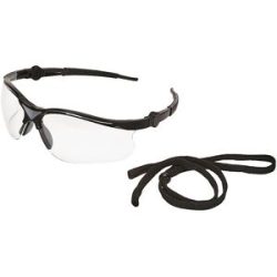 kaiserkraft Schutzbrille mit Anti-Fog-Funktion, zugelassen nach DIN EN 166, schwarz, ab 3 Stk