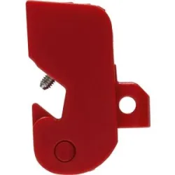 Schutzschalter-Verriegelung E203 universal, einpolig, ABS, rot ABUS