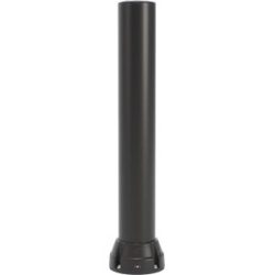 Rammschutz-Poller 170B, Höhe 1200 mm, schwarz Boplan