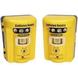 Kollisionswarnsystem Multi Zone, mit Geräusch und Licht, 1 Paar, gelb Sentry Protection Products