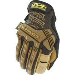 Arbeitshandschuhe Leather M-Pact, 1 Paar, braun, Größe XL, ab 2 Paar Mechanix Wear