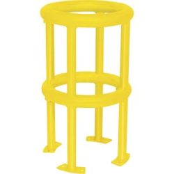 Rohrschutz, HxBxT 600 x 350 x 350 mm, gelb Moravia