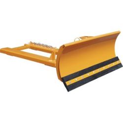 Schneeschieber für Gabelstapler, Gummischürfleiste, Schildbreite 1500 mm eurokraft pro