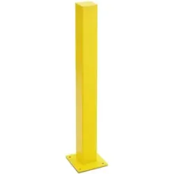 Pfosten für Sicherheitsgeländer XL-Line, für Innenbereich, Höhe 1000 mm, Poller Black Bull