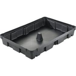 kaiserkraft Kleingebinde-Palettenwanne, aus Polyethylen (LDPE), Volumen 100 l, ohne Rost