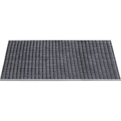 Alu-Schmutzfangsystem EAZYCARE WAVE, Gummi-Einlage, LxB 1585 x 785 mm Miltex