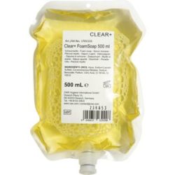 Schaumseife Clear+, pH-neutral, Inhalt 0,5 Liter, VE 6 Stk CWS