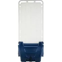 kaiserkraft Mobile Service-Station SAFETY POINT, mit abschließbarem Deckel, Dichtung, für Sicherheits-/Schutzprodukte, blau, ab 5 Stk