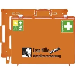 Erste-Hilfe-Koffer SPEZIAL, berufsrisikenbezogen, Inhalt nach DIN 13157, Metallverarbeitung SÖHNGEN
