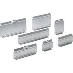 Schubladen-Einteilungsmaterial, VE = 5 Stk, für Schubladenhöhe 100, 125 mm, Trennblech, Länge 252 mm LISTA
