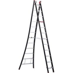 Mehrzweckleiter NEVADA, 2-teilig, schwarz, 2 x 12 Sprossen Altrex