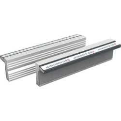 Magnet-Schraubstockbacken, neutrale Schutzbacken aus gehärtetem Aluminium, 1 Paar, Backenbreite 100 mm SCANGRIP