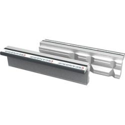 Prismen-Magnet-Schraubstockbacken, Aluminium, 1 Paar, Backenbreite 180 mm SCANGRIP