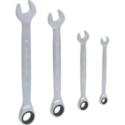 KS Tools 503.4204 5034204 Ring-Ratschenschlüssel-Satz Schlüsselweite (Metrisch) 10 - 19 mm