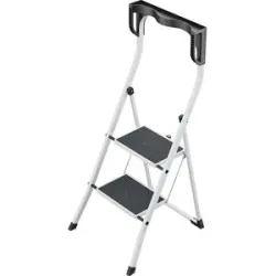 Klapptritt K75 ComfortLine, Stahl, Tragfähigkeit 150 kg, 2 Stufen, Tritthöhe 470 mm Hailo