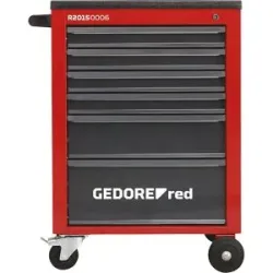 Werkstattwagen MECHANIC, 6 Schubladen, rot / schwarz, HxBxT 910 x 720 x 500 mm GEDORE