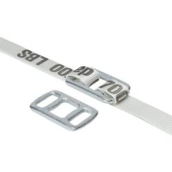 Doppelstegverschlüsse, für Lashbänder, bis 40 mm Bandbreite, Bruchlast 4000 daN, VE 60 Stk, ab 10 VE ratioform
