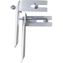 Holm-Spitzen für KRAUSE® Seilzug-Anlegeleiter, 2 Stück