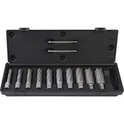 WELDON Kernbohrer-Set TCT, mit Hartmetall-Verzahnung, 12 Teile Projahn