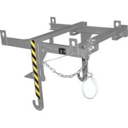 Stapler-Traverse zu Kipp- und Stapelbehälter, kranbar, Traglast 2000 kg, für Behältergröße 0,9 m³ eurokraft pro