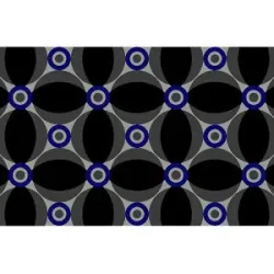 Schmutzfangmatte, Notrax Déco Design?, LxB 900 x 600 mm, blau/schwarz NOTRAX