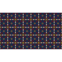 Schmutzfangmatte, Notrax Déco Design?, LxB 1500 x 900 mm, blau/rot NOTRAX