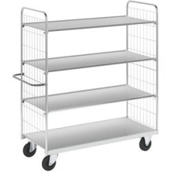 Flexibler Etagenwagen, mit 4 Böden, Länge 1590 mm Kongamek