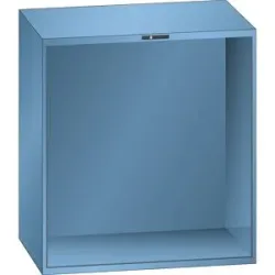 Schubladenschrank-Leergehäuse, Außen-BxT 1431 x 725 mm, Höhe 1450 mm, lichtblau LISTA