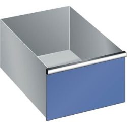 Schublade, für Schrank-BxT 564 x 725 mm, Traglast 75 kg, Fronthöhe 300 mm, enzianblau LISTA