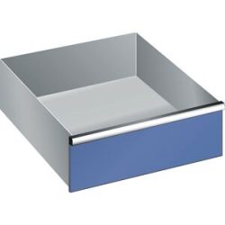 Schublade, für Schrank-BxT 717 x 725 mm, Traglast 75 kg, Fronthöhe 200 mm, enzianblau LISTA
