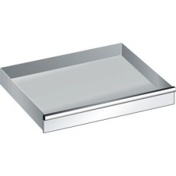 Schublade, für Schrank-BxT 1023 x 725 mm, Traglast 75 kg, Fronthöhe 100 mm, lichtgrau LISTA
