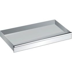 Schublade, für Schrank-BxT 1431 x 725 mm, Traglast 200 kg, Fronthöhe 125 mm, lichtgrau LISTA