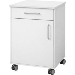kaiserkraft Labor-Unterschrank, hoch, 1 Schublade, 1 Tür, 1 Boden, Breite 536 mm