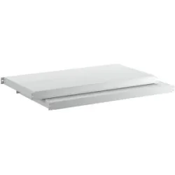 kaiserkraft Stahlboden, Fachlast 450 kg, VE 2 Stk, für Regalaußentiefe 500 mm