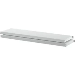 Stahlblechboden, VE 2 Stk, Tiefe 390 mm, Breite 1442 mm eurokraft basic