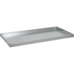 kaiserkraft Zusatz-Wannenboden, BxT 1050 x 450 mm, Stahlblech, pulverbeschichtet