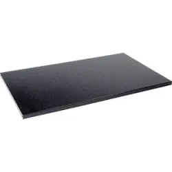 Fachboden, HxBxT 25 x 945 x 560 mm, VE 2 Stk, graphitschwarz RAL 9011 mauser